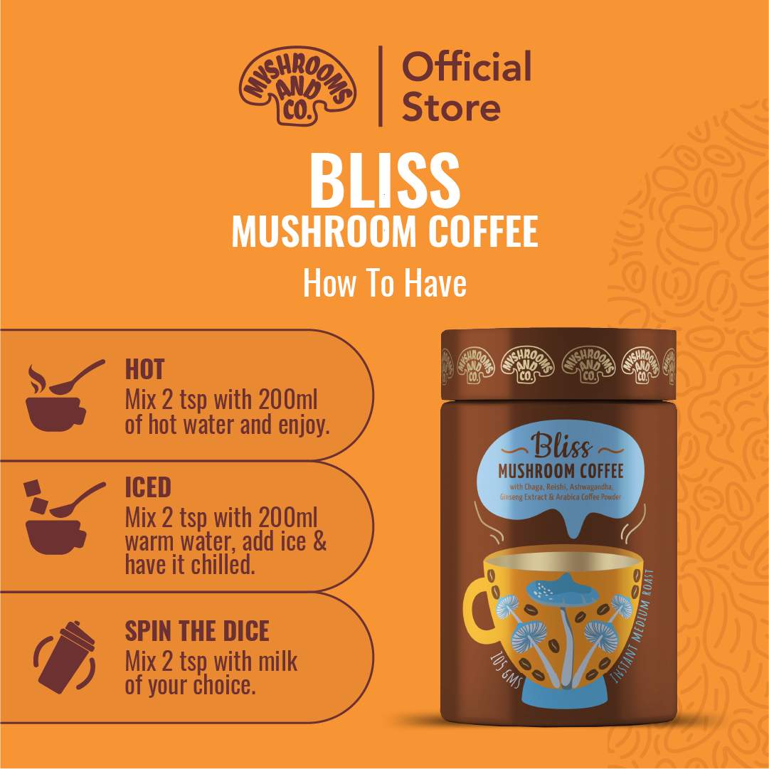 Myshrooms and Co Bliss Mushroom Coffee 105g