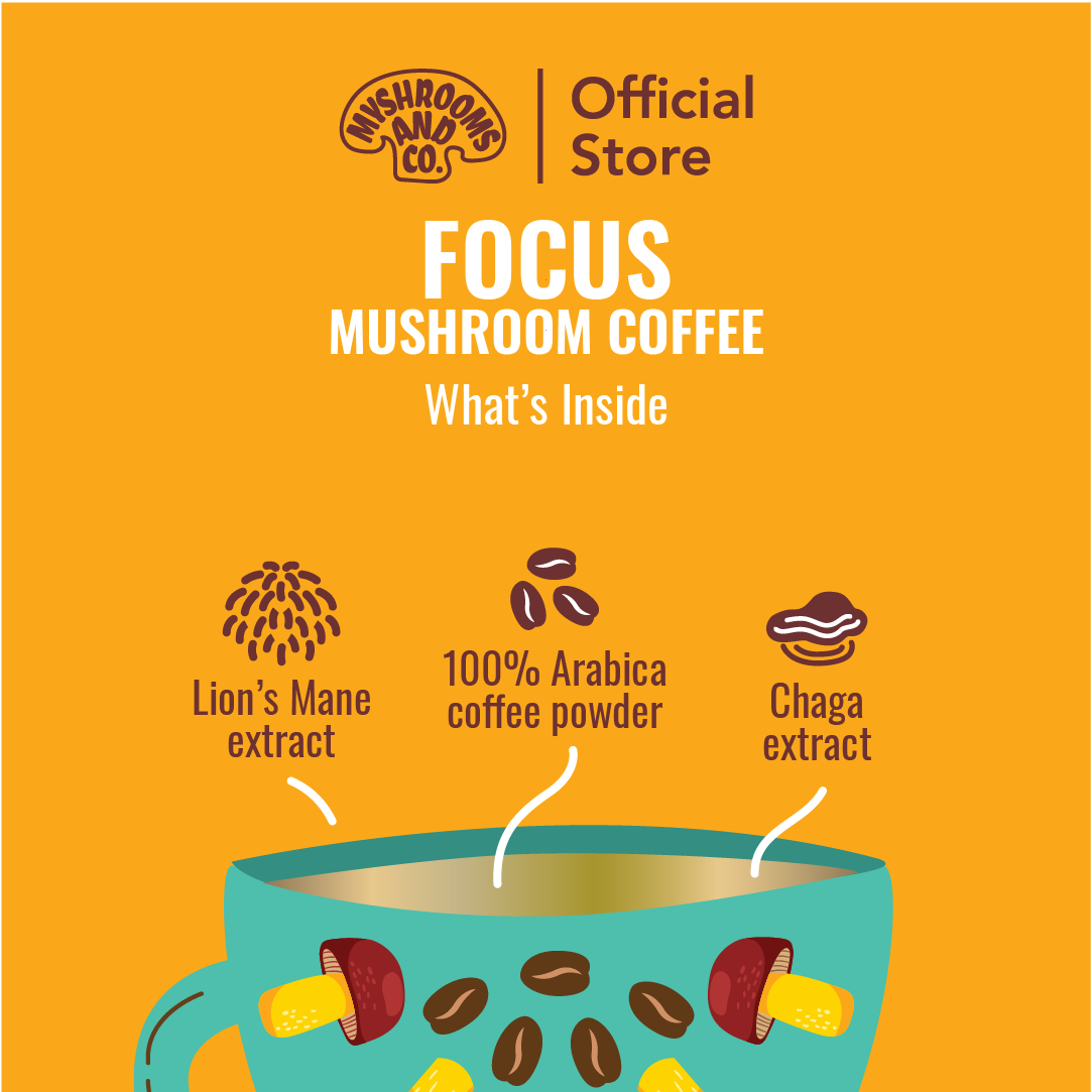 Myshrooms and Co Focus Mushroom Coffee 105g
