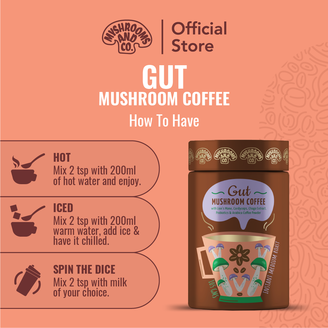 Myshrooms and Co Gut Mushroom Coffee 105g