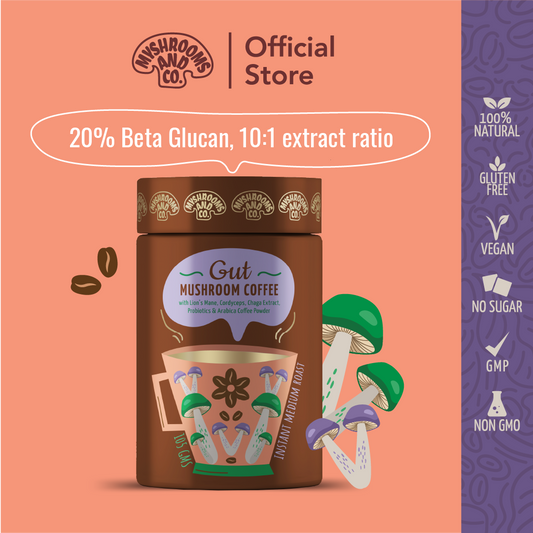 Myshrooms and Co Gut Mushroom Coffee 105g