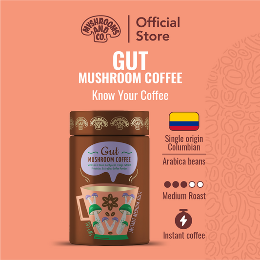 Myshrooms and Co Gut Mushroom Coffee 105g