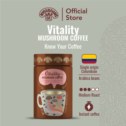 Myshrooms & Co Vitality Mushroom Coffee 105g